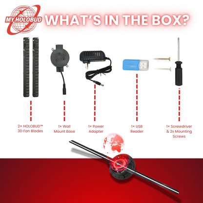 HOLOBUD™ HOLOGRAM FAN