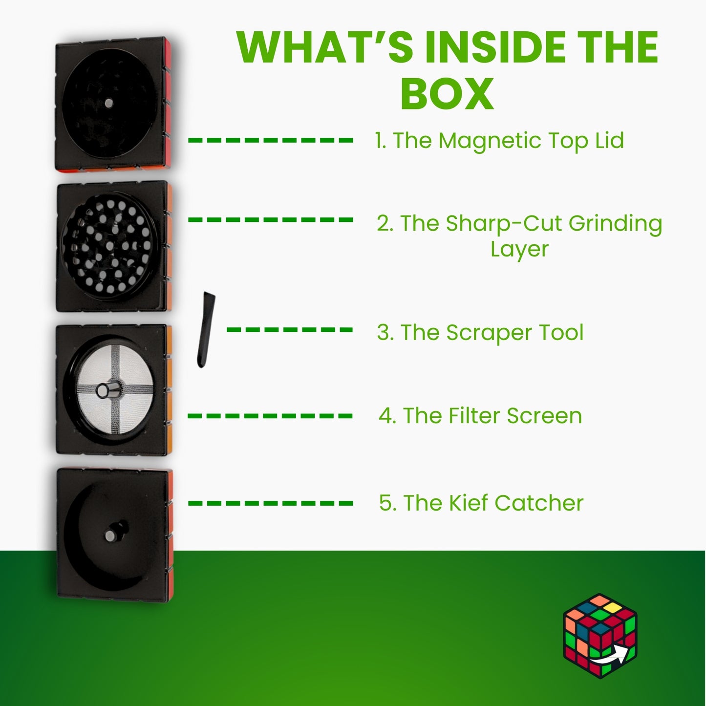 ColorGrindr™ Cube Grinder